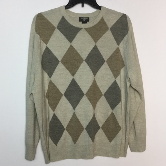 Dockers Other - Levi’s Dockers XXL 2XL Crewneck Sweater Argyle EUC